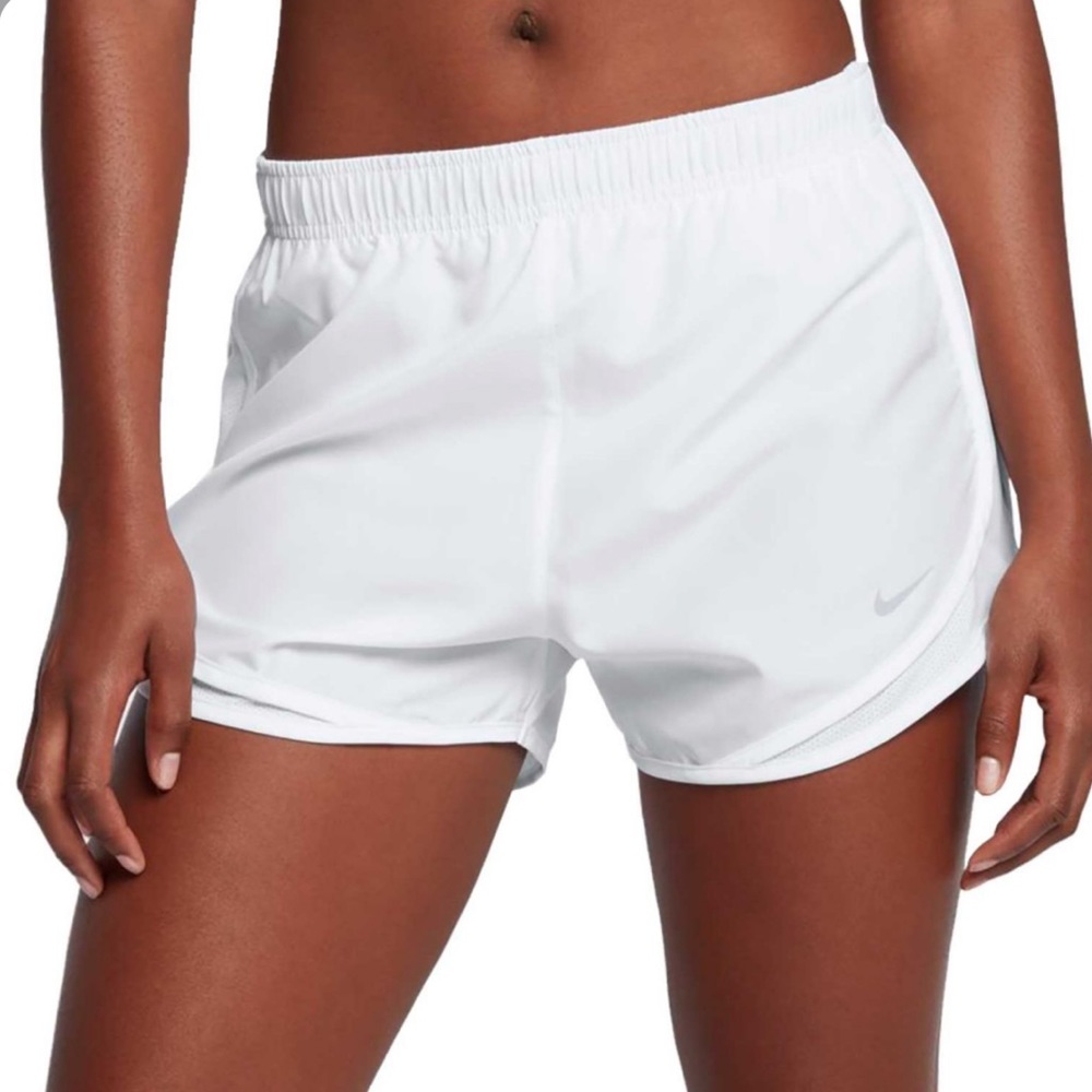 White NIKE shorts